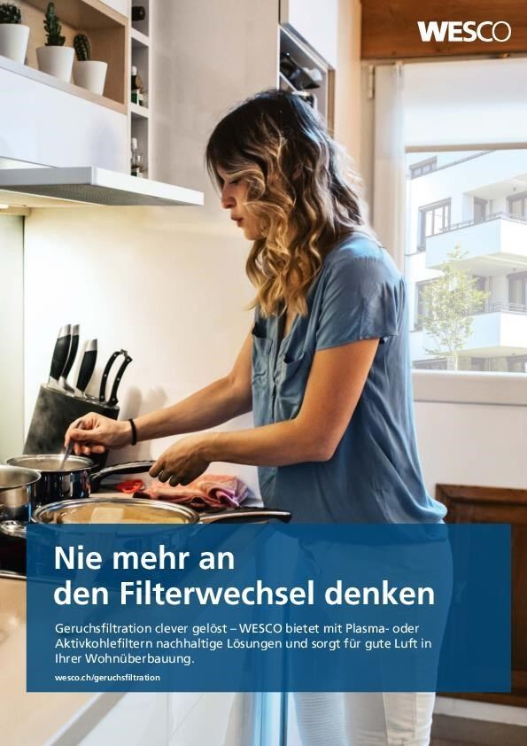 Flyer Geruchsfiltration