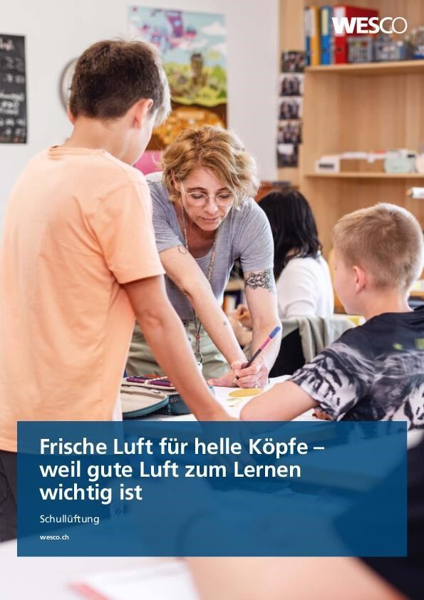 Broschüre Schullüftung