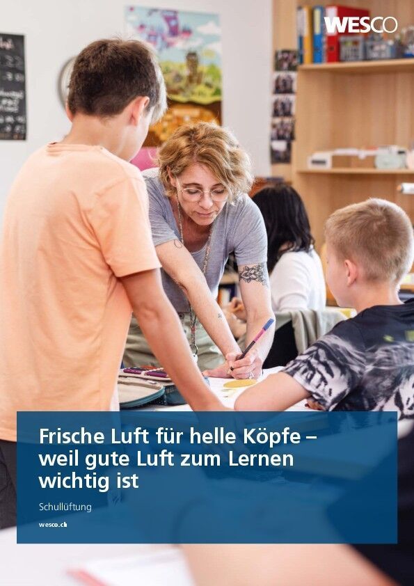 Broschüre Schullüftung