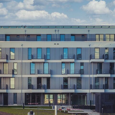 Lunotherm-S – Fassadenelement für mehr Ästhetik und hohen Schallschutz