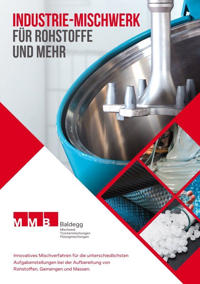 Broschüre «Industrie-Mischwerk für Rohstoffe und mehr»